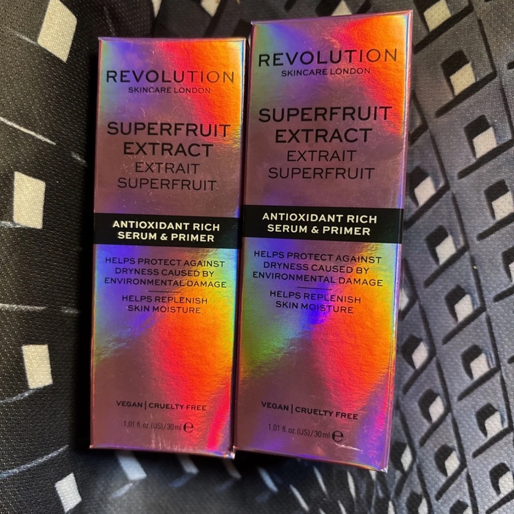 2x Superfruit Extract Serum & Primer - Multicolor